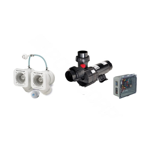 Speck Pumps SS484-3400M-1RW Speck Badu Stream II SwimJet Pool Pump System 4HP 2 Pump 2308000046B