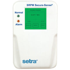 Setra SRPMR25WBA1E Room Pressure Monitor with LCD Touch Screen