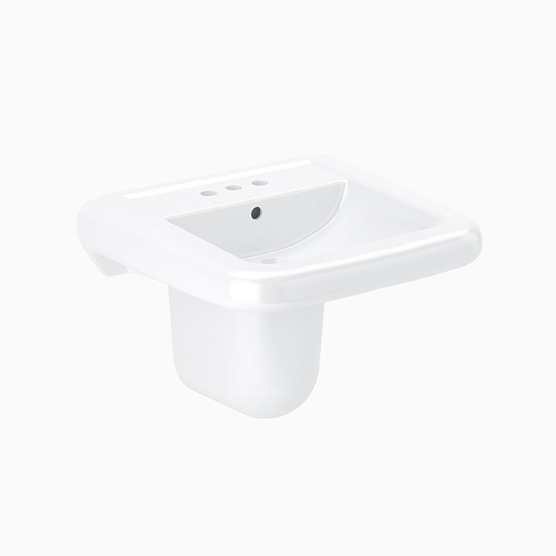 Sloan 3873065 SS3065 Wall Hung Sink 21 x 20 4 C'SET