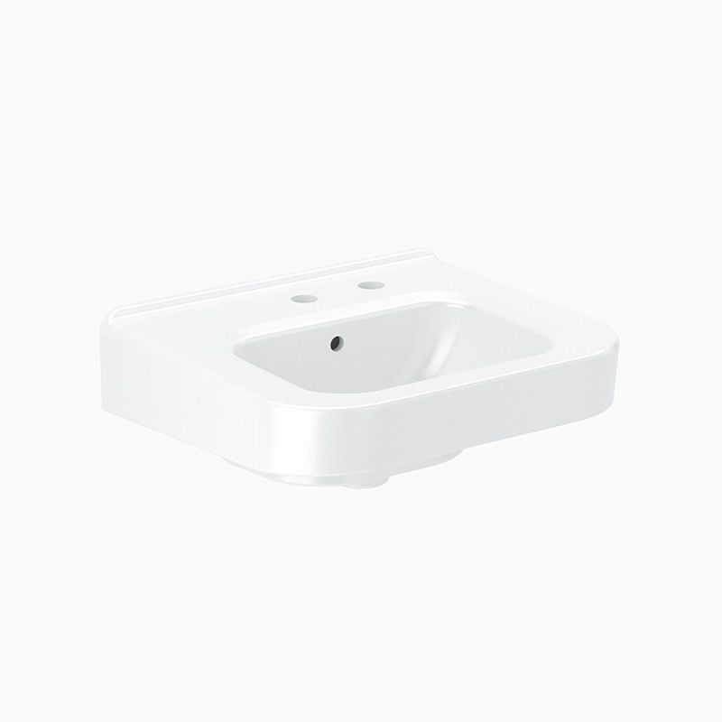 Sloan 3873306 SS3306 WH LEDGEBACK LAV 1 HOLE RH SOAP