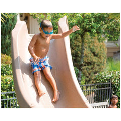 S.R. Smith 670-209-58223 Typhoon Pool Slide | Left Curve | Sandstone