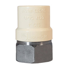 Legend Valve 302-446 1-1/4 FIP X CPVC SS TRANS FTG