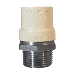 Legend Valve 302-433 1/2 MIP X CPVC SS TRANS FITTIN