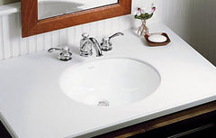 Sterling 442040-0 Wescott 17-1/16 x 15-3/8 in. Oval Undermount Bathroom Sink