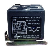 Supco APR5 Potential Relay 110 to 270 VAC 30 A 5 HP