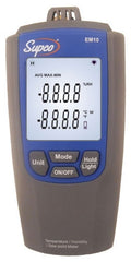 Supco EM10 Temperature & Humidity Meter 14 to 122 Deg F (2.4 x 1.2 x 4.8) Replacement MPN