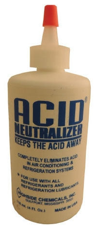 Supco HS18004 Acid Neutralizer 4 Oz Bottle Replacement MPN