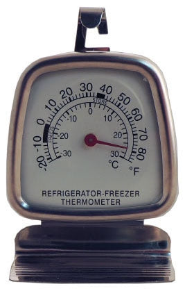 Supco ST03 Refrigerator Thermometer -20 to 80 Deg F Stainless Steel Replacement MPN