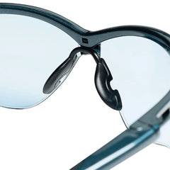 Jackson Safety 50011 SG Series Safety Glasses Light Blue Lens Black Frame Hardcoat Anti-Scratch