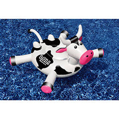 Swimline 90268 LOL Series Crazy Cow Giant Ride-On Pool Float