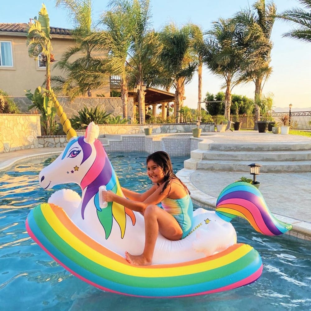 Swimline 90587 Unicorn Rocker Lounger