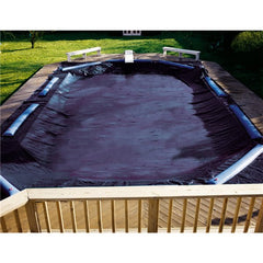 Swimline CO81729R Deluxe 12' x 24' Rectangle Winter Cover, 5' Overlap