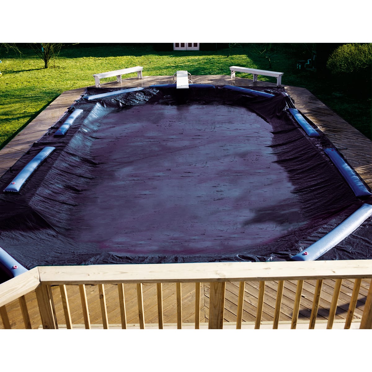 Swimline CO82341R Deluxe IG Cover 18' x 36' Rectangle 23' x 41' Cover Size