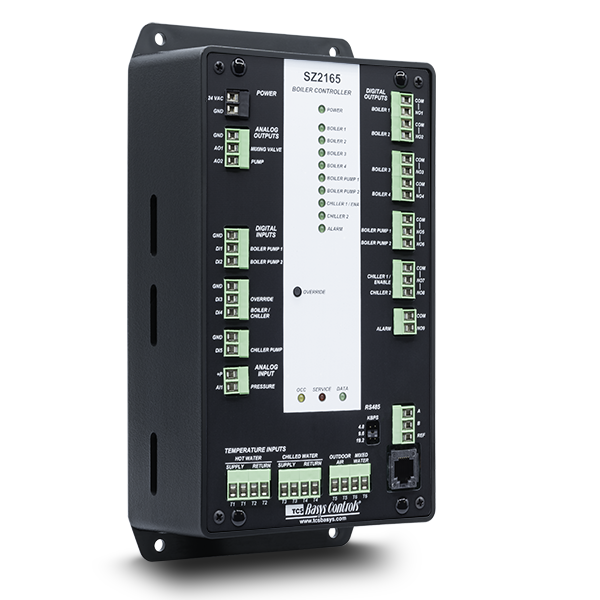 TCS Basys Controls SZ2165 Boiler Controller Power