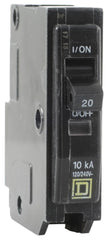 Square D QO120 Miniature Circuit Breaker 20Amp 120/240V 1Pole