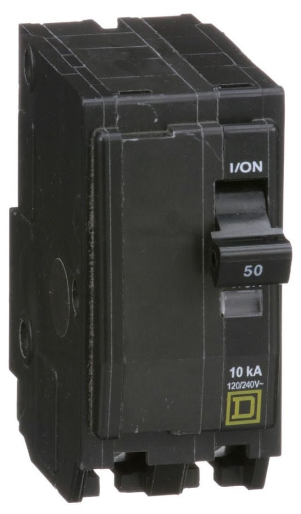 Square D QO250 Miniature Circuit Breaker 50A 120/240V 2P Replacement MPN QO250