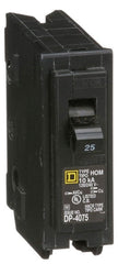 Square D HOM125 120/240 Volt 25 Amp Miniature Circuit Breaker