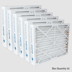 Replacement Media Air Filter 20in x 25in x 4in in MERV11 (BOX OF 6)