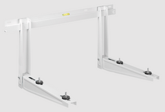 Mini Split Wall Bracket Pre Assembled with Built In Level 176 lb per Leg 350 lb Capacity