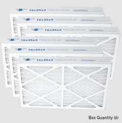 Replacement Media Air Filter 16in x 25in x 4in (BOX OF 6)