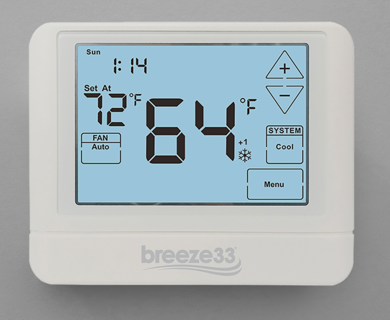 Programmable 3H/2C Thermostat