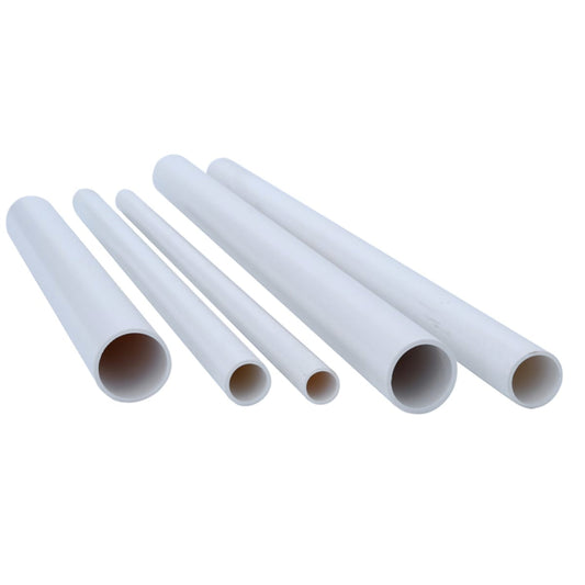 Charlotte Pipe PVC100150600 1-1/2 x 20' PVC SCH80 Plain End Pipe