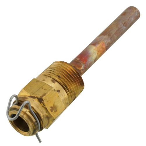 WHITE-RODGERS White Rodgers F89-0213 Immersion Well Standard Shank 3/4 Inch for All Hydronic Controls