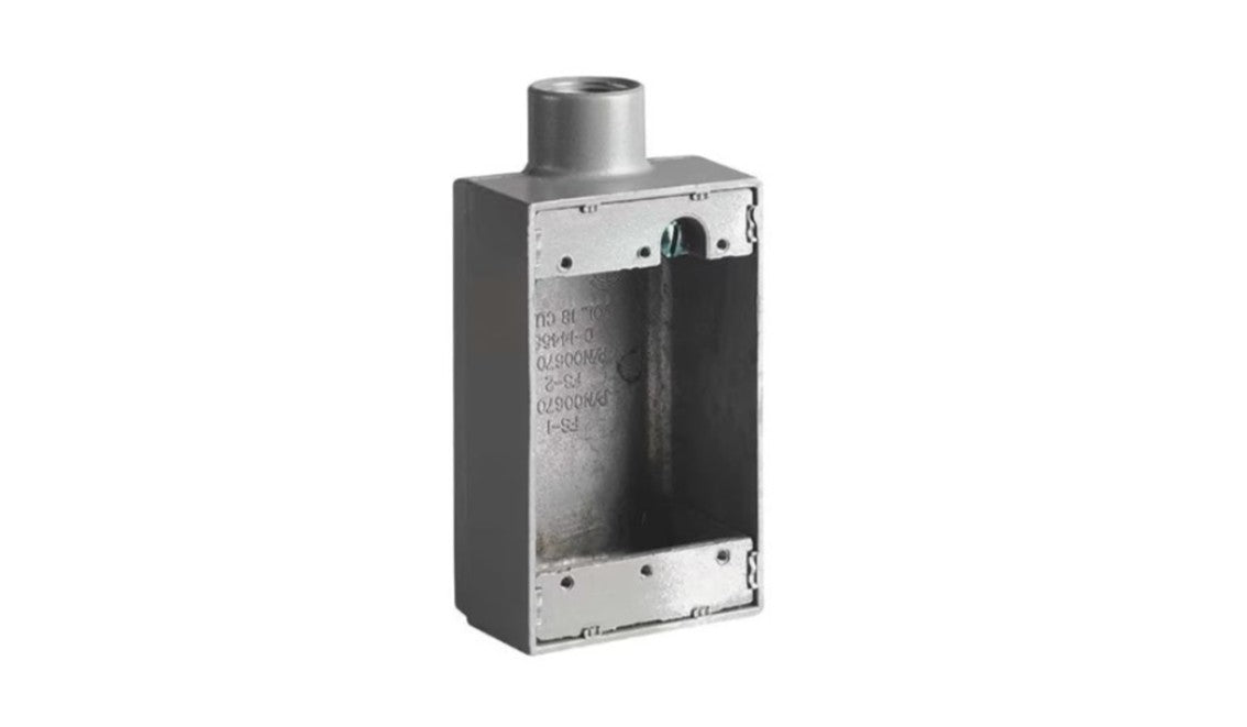 KILLARK Killark FS-1 FS Series Fittings - Aluminum - FS Type Cast Device Box - Shallow - Deadend