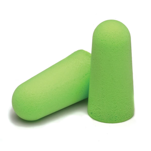 MOLDEX Moldex 6800 Pura-Fit Disposable Foam Earplugs Uncorded One Size NRR 33 dB Bright Green