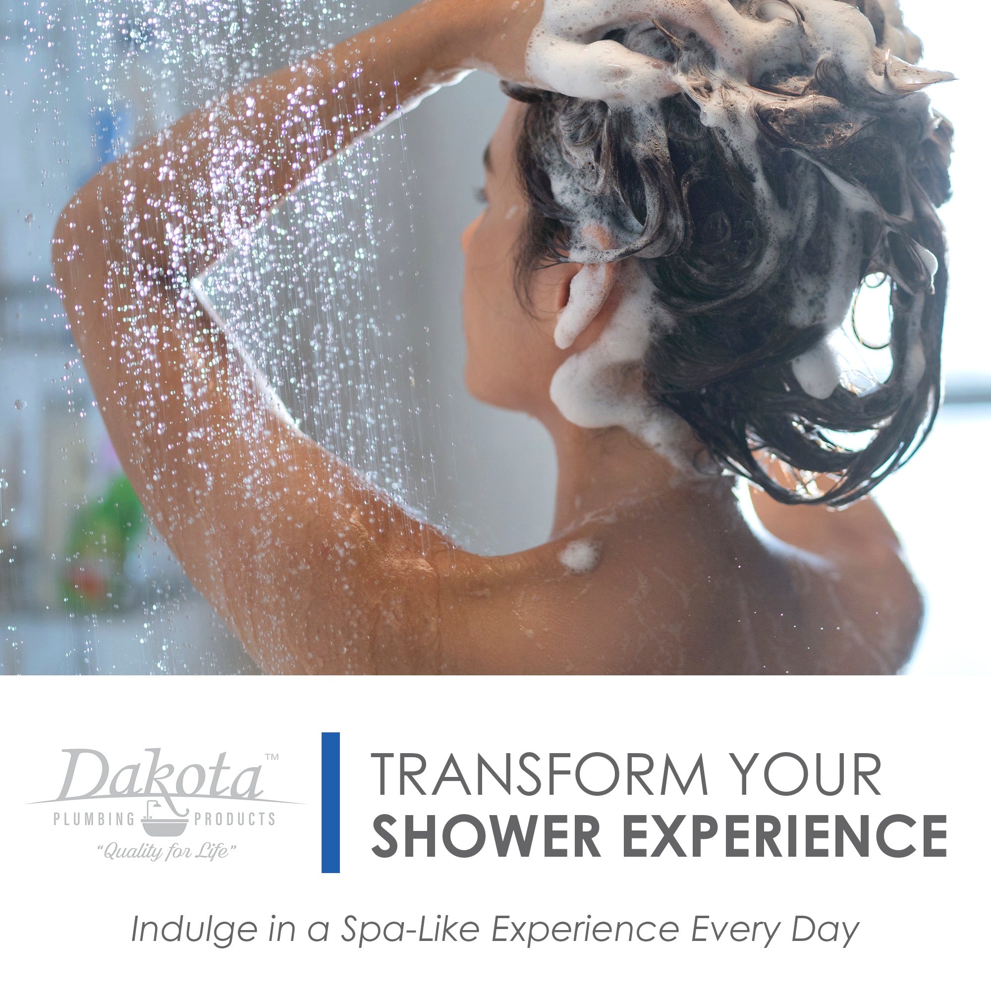 DAKOTA Dakota Plumbing Products DSF-30BTS00CR Tub Shower Set Chrome