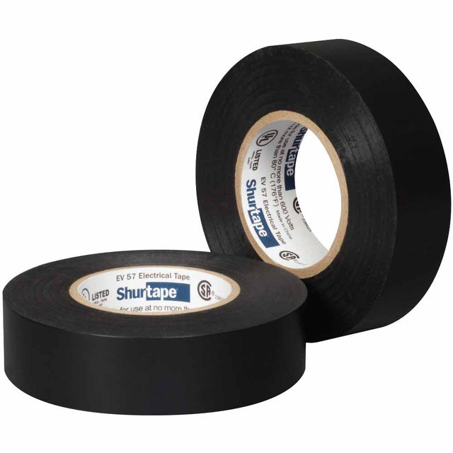 Shurtape 200782 EV 057B  - BLACK  - 3/4IN x 66FT