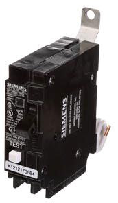 Siemens BF115A Ground Fault Circuit Breaker 15A 120V 10kA