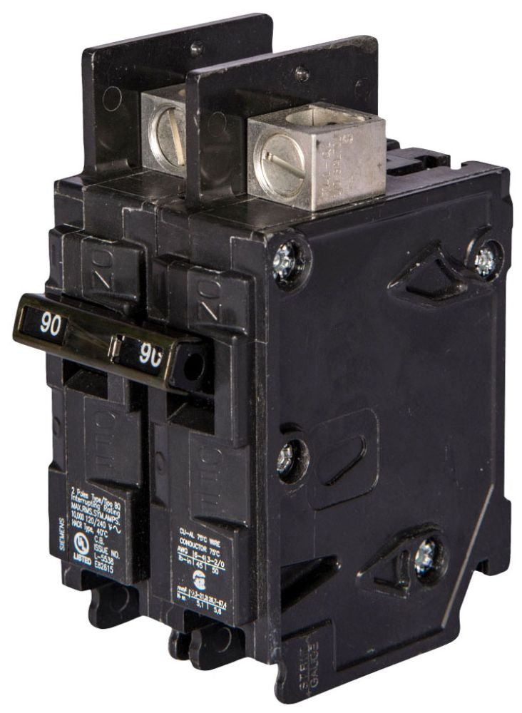 Siemens BQ2B060 120/240 Volt 60 Amp 2-Pole Molded Case Circuit Breaker