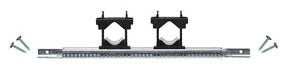 Sioux Chief 523-1624 PowerBar 9 - 16 in. Steel Universal Brackets with 1 Bracket 2 Touchdown 4 Screw