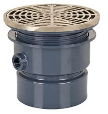 Sioux Chief 842-2PNR Adjustable Floor Drain 2 PVC Hub Connection