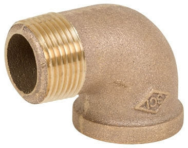 Smith-Cooper International 36SE1020L 2 x 2 MPT x FPT Lead-Free Cast Brass Street Elbow