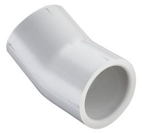 Spears 416-015 Standard 22-1/2 Degree Elbow Fitting PVC 1-1/2 Inch