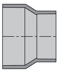 Spears Manufacturing P102-530C 6X3 CPVC LabWaste Increaser-Reducer