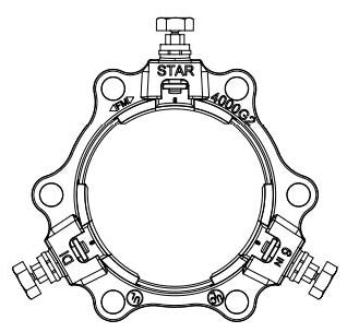 Star Pipe Products PVC4004G2 4, Ductile Iron Gland, Wedge Action, Mechanical Joint, Restraint for C900 and IPS PVC Pipe (200 per Crate)