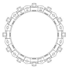 Star Pipe Products SGDP03N 3 Inch Mechanical Joint Restraint for Ductile Iron Pipe 200 per Crate