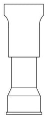 Star Pipe Products VB562S 16 L Top x 24 L Bottom, 27 to 37 H, Cast Iron, 2-Piece, Standard Screw, Valve Box with Lid