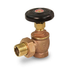 Everflow 48120 | 1 Brass Steam Angle Radiator Valve | Replacement MPN