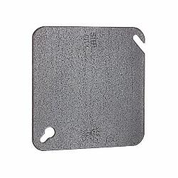 ABB 52-C-1 Steel City 52C1 4 Steel Square Box Cover Flat and Blank