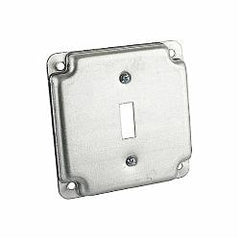 ABB RS-9 T&B 4 SQ BOX COVER STL 5CU