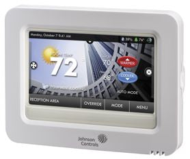 Johnson Controls T9180 Commercial Touch Screen Digital Thermostat with Skyport Cloud Services Wi-Fi