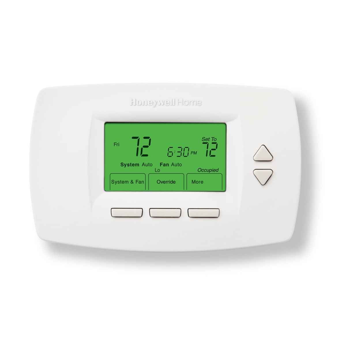 Resideo TB7100A1000/U MultiPRO 7000 Multispeed and Multipurpose Programmable Thermostat