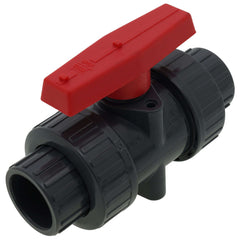 HAYWARD TBB1010CPEG 1 PVC True Union Ball Valve w/EPDM o-rings; socket/threaded end connection