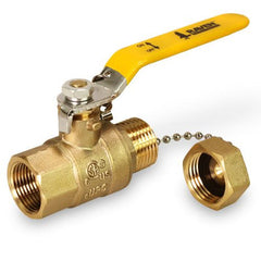 Everflow THBV-012-NL | 1/2 IPS X 1/2 HOSE Ball Valve with Cap Lead Free