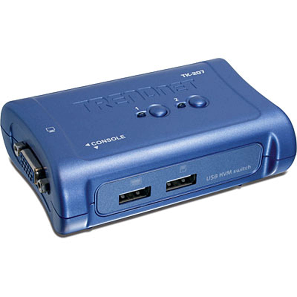 TRENDnet TK-207K 2-Port USB KVM Switch Kit