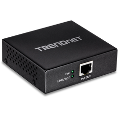 TRENDnet TPE-E100 Gigabit PoE+ Repeater, Extends 656' (Up to 200 m) - TPE-E100